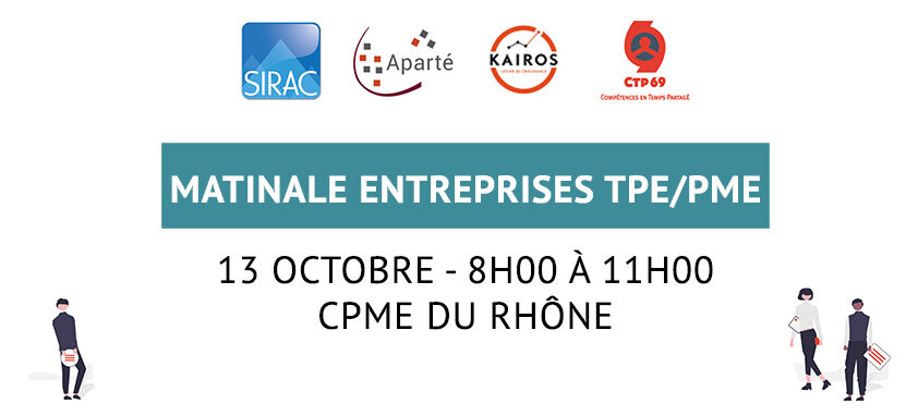 TEMPS PARTAGÉ – Matinale entreprises CPME | CTP69